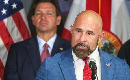 Florida Lt Gov Jay Collins jumps into Sunshine State gubernatorial race to succeed Ron DeSantis