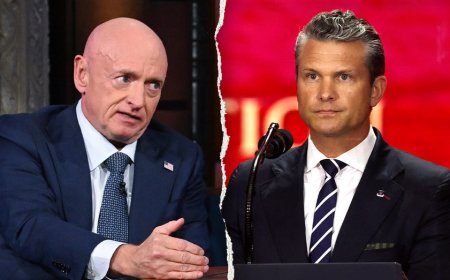 Arizona Sen. Kelly sues Hegseth over military pension cuts following video message