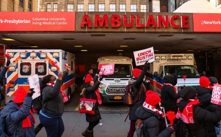 NYC hospital accuses nurses’ union of seeking protections for workers arriving drunk, high as strike begins