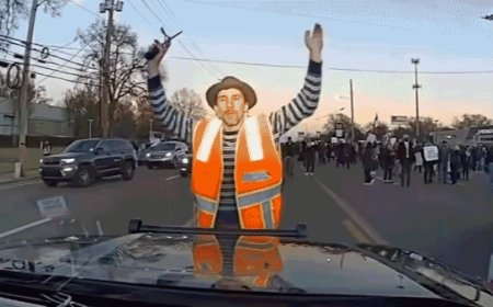 Tennessee Highway Patrol debunks viral claims protester was struck by trooper's vehicle