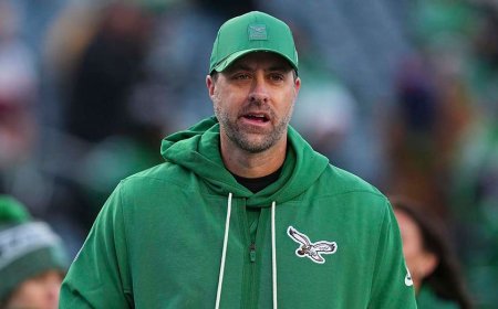 Eagles move on from offensive coordinator Kevin Patullo after uneven season, coach Nick Sirianni says