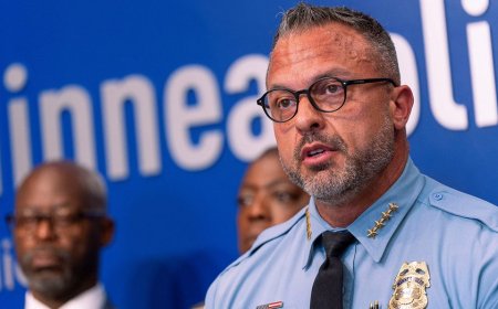 Minneapolis police chief says if rhetoric keeps escalating 'we are headed towards yet another tragedy'