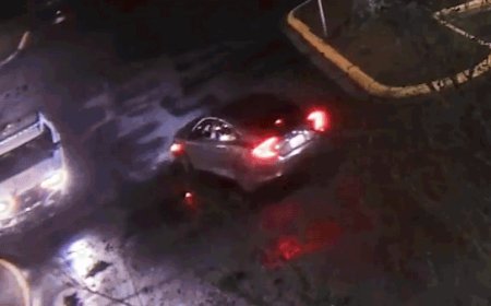 Video shows police officer ambushed in patrol car in explosion of gunfire; suspect found dead after shootout