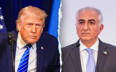 Trump says exiled Iranian prince 'seems very nice,' doubts whether he has backing to lead the country