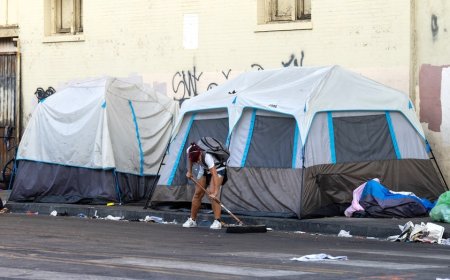 Homeless encampment at center of health alert over rat-borne disease