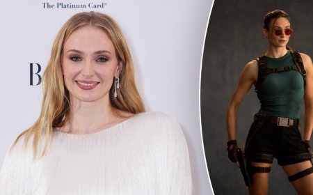 Sophie Turner stuns fans with ripped Lara Croft transformation in 'Tomb Raider' first look photo
