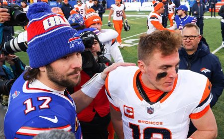 Bo Nix hails Josh Allen as 'a generational talent' before Broncos-Bills playoff clash
