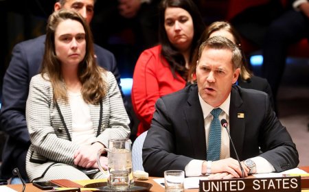 US ambassador warns Iran at emergency UN meeting that Trump is 'man of action,' 'all options are on the table'