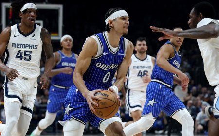 Magic's Anthony Black makes incredible dunk over four defenders in historic NBA game