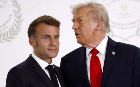 Trump slips into French accent while recounting blunt phone call with Macron