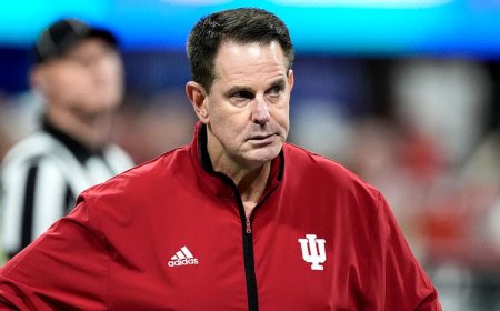 Indiana's Curt Cignetti shuts down NFL coaching speculation: 'I've always been more of a college football guy'