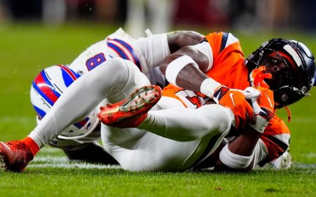 Bills doomed by bizarre interception in playoff loss to Broncos