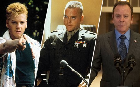 Kiefer Sutherland follows father Donald Sutherland’s path, becoming a Hollywood mainstay for four decades