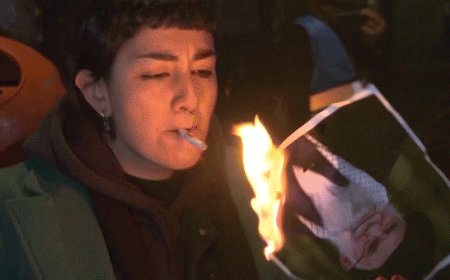 Viral protest video against Iran’s supreme leader sparks copycat demonstrations worldwide