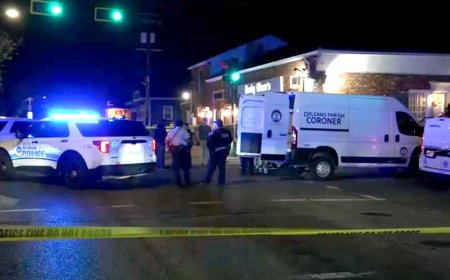 New Orleans tourists shot when man fleeing gunfire ducks into famed restaurant