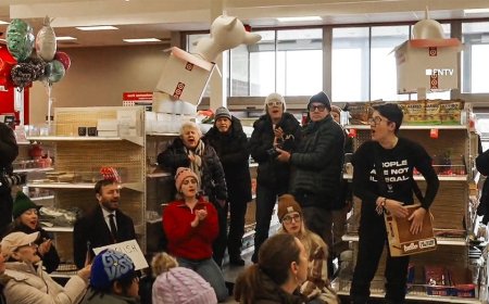 Anti-ICE agitators occupy Minnesota Target store, demand retailer stop helping federal agents
