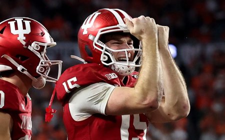 Indiana wins college football national championship in thriller over Miami
