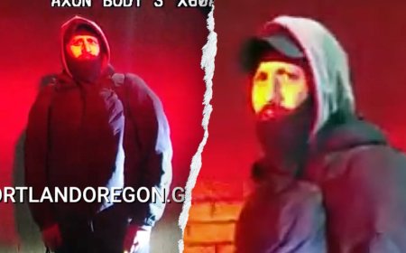 Portland police release photos of suspect accused of shooting 2 officers