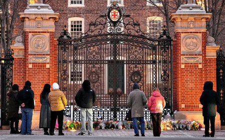 Students return to Brown University amid questions over security policies that enabled mass shooting