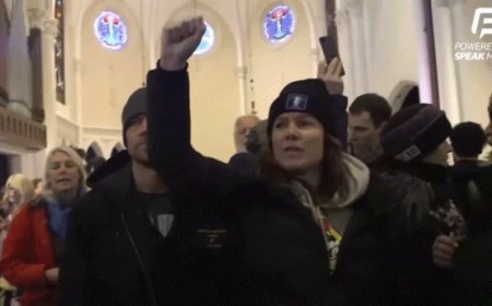 Anti-ICE agitator defends invading church, claims 'it's what needed to be done'