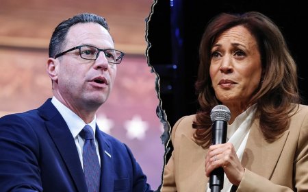 Josh Shapiro reveals Kamala Harris didn't want collaborative relationship with her VP, disliked her own job