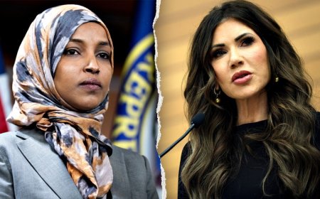 Ilhan Omar accuses Noem of 'lies and propaganda' on Minnesota arrests