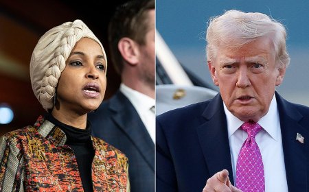 Trump rips 'crooked' Ilhan Omar as House ramps up investigation into exploding net worth