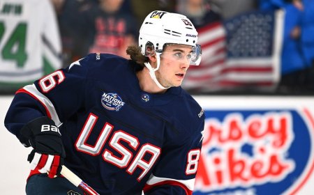 Team USA hockey star 'fired up' to represent Stars and Stripes in Olympics: 'Where you want to be'