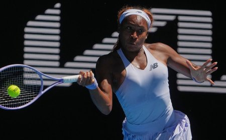 American tennis star Coco Gauff gives her thoughts on state of US year into Trump's second term