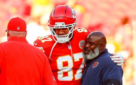 Travis Kelce praises offensive coordinator's reported Chiefs return