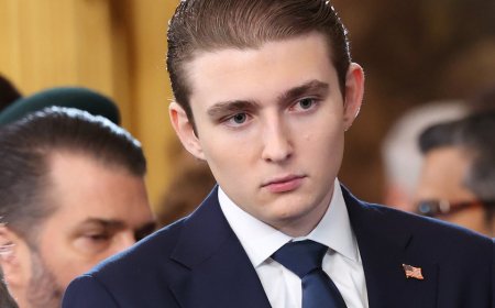 Barron Trump reportedly saved woman's life after witnessing violent assault on FaceTime call