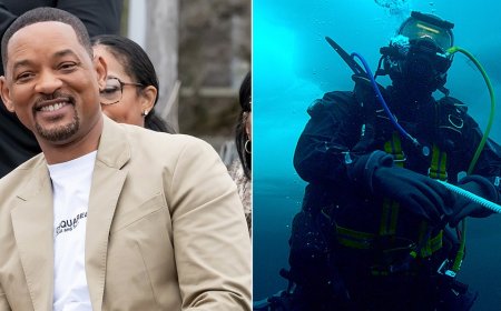 Will Smith’s North Pole dive turns to 'terror' after he gets trapped under ice