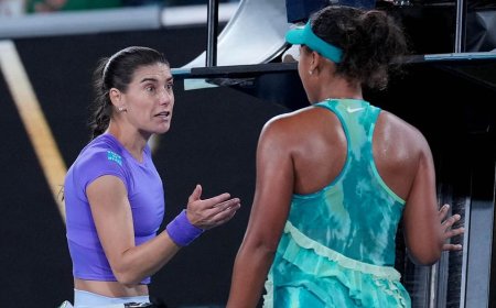 Naomi Osaka, Sorana Cirstea share icy post-match moment at Australian Open