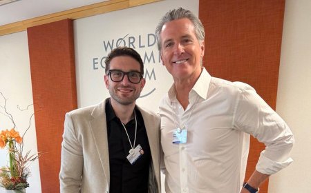 'Bond villain': Newsom roasted as photo of him posing with 'sugar daddy' Alex Soros goes viral