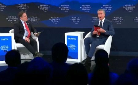 Newsom shows off Trump 'kneepads,' concedes White House feud is 'deeply unbecoming'