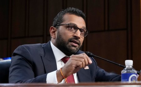 Patel reveals bizarre ‘self-awarded’ trophy former FBI officials made to celebrate Trump probe