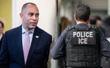 7 House Democrats break with Jeffries to pass DHS funding despite ICE backlash