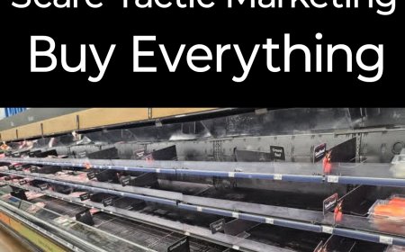 Scare Tactic Marketing - Buy Everything