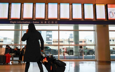 More than 15,000 US flights have now been disrupted by America’s massive winter storm