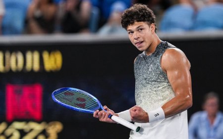 Ben Shelton gives poignant patriotic message after Australian Open victory