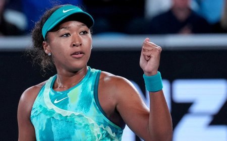 Naomi Osaka's Australian Open run ends in heartbreak with abdominal injury