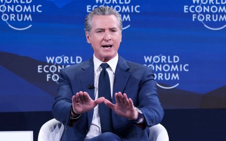 Newsom’s Davos detour: 5 cringe moments that overshadowed high-profile summit