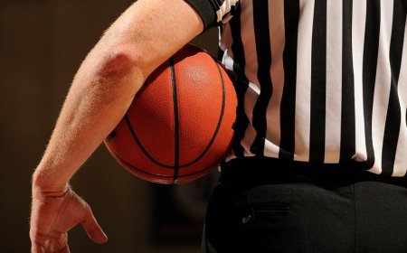 Middle school basketball fight results in adult getting tased as announcer nonchalantly calls the action