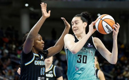 WNBA star Breanna Stewart calls to 'abolish ICE' before Unrivaled game