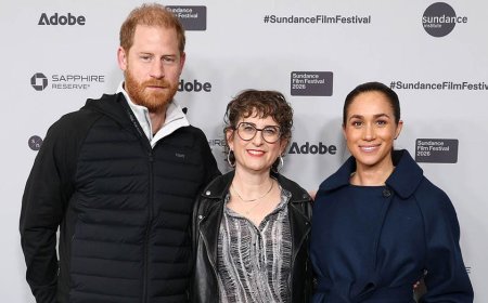 Prince Harry and Meghan Markle make Sundance debut as they premiere Girl Scout documentary