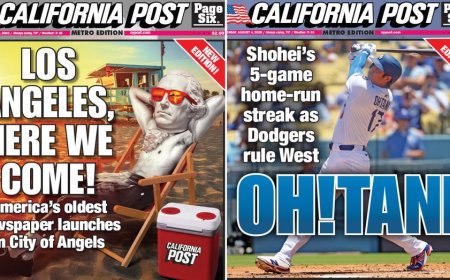 California Post ushers in new era of journalism with ‘the DNA of the New York Post’