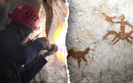 Ancient handprints suggest humans were thinking symbolically thousands of years earlier than science taught