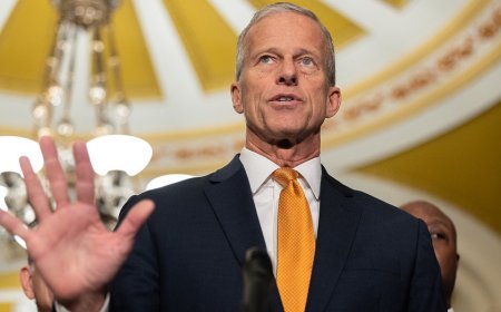 Thune promises 'safe streets, more money in pockets' as GOP senators hit the road to tout tax cuts