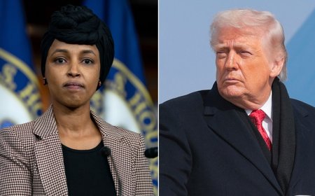 ‘Sorry, Trump’: Ilhan Omar fires back after Trump targets her in Truth Social post