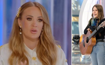 'American Idol' judge Carrie Underwood breaks down in tears over teen's emotional tribute audition
